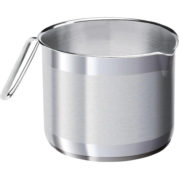 Garnek do mleka 14cm 1,6L, stalowy, indukcja - CITY 440414 SSW